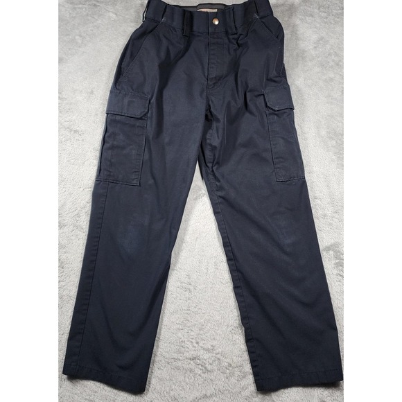 5.11 Tactical Other - 5.11‎ Tactical Pants Mens 32x30 Navy Blue Ripstop Cargo Workwear Outdoor Utility